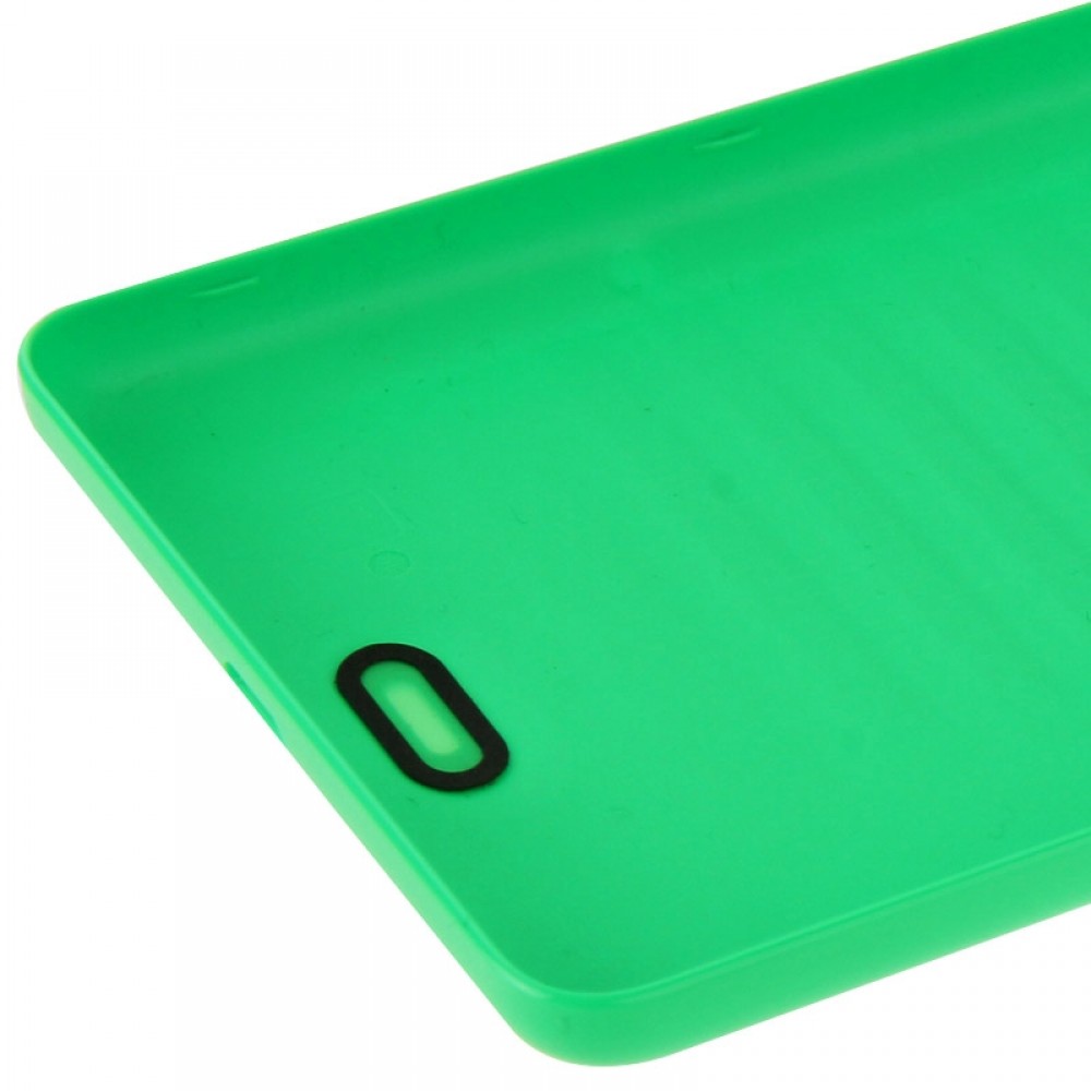 Smooth Surface Plastic Back Housing Cover  for Microsoft Lumia 535(Green) Other Replacement Parts Microsoft Lumia 535